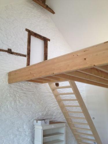 rénovation d'une longère et transformation d'un ancien pressoir en habitation